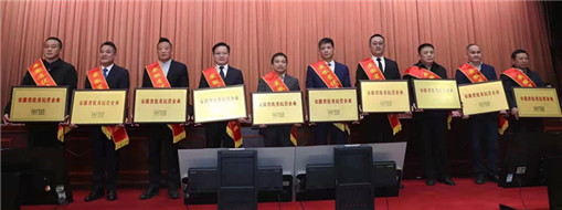 品质为先 立异生长——中水龙8国际荣获“安徽省优异民营企业”称呼