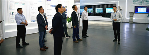 ?南京市溧水区政协副主席王进荣一行莅临中水龙8国际调研指导