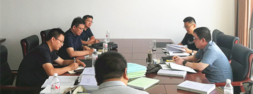 中水龙8国际总裁李兵督查胶东调水工程王道泵站自动化项目现场