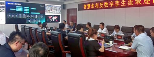 ?安徽省政协农业和农村委员会副主任、中水龙8国际总裁李兵率队赴甘肃省水利厅交流学习