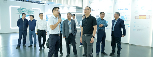 ?杭州市生态情形局党组书记、局长马利阳一行莅临中水龙8国际调研指导