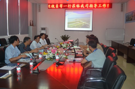 朱海生局长一行与公司治理层座谈